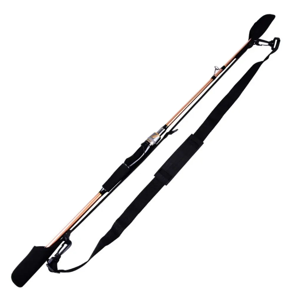 Bandoulière réglable en néoprène pour canne à pêche Bandoulière réglable en néoprène pour canne à pêche